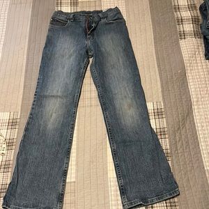 Wrangler boys straight leg jeans size 14 slim